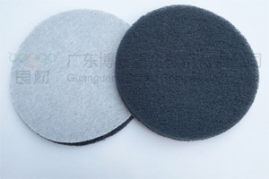 5寸圓形拉絲背面植絨工業(yè)百潔布 玻璃鋼模具研磨拋光布?xì)鈩訖C專用清潔布 5寸圓形拉絲背面植絨工業(yè)百潔布 玻璃鋼模具研磨拋光布?xì)鈩訖C專用清潔布