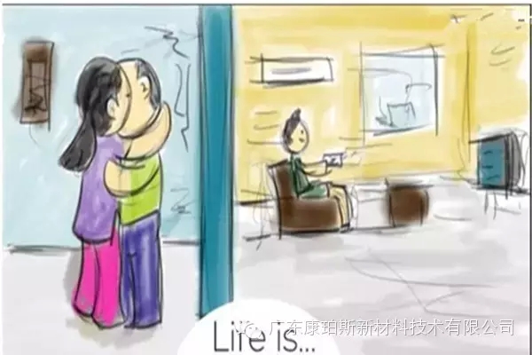 人生就是。。。 就算孩子在家，還是忍不住與40歲的另一半偷偷親一口