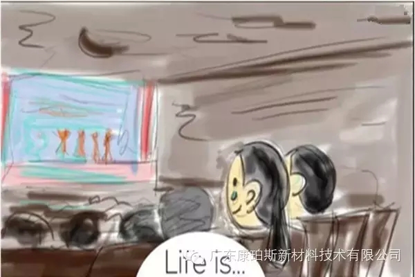 人生就是。。。 觀看孩子表演時落下的那滴眼淚