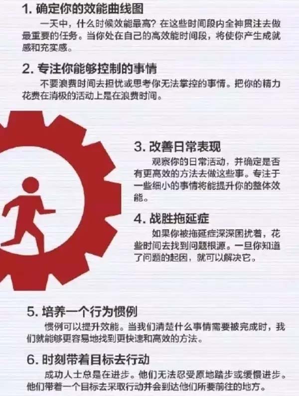 50個方法助你管理時間，過好每一天-1